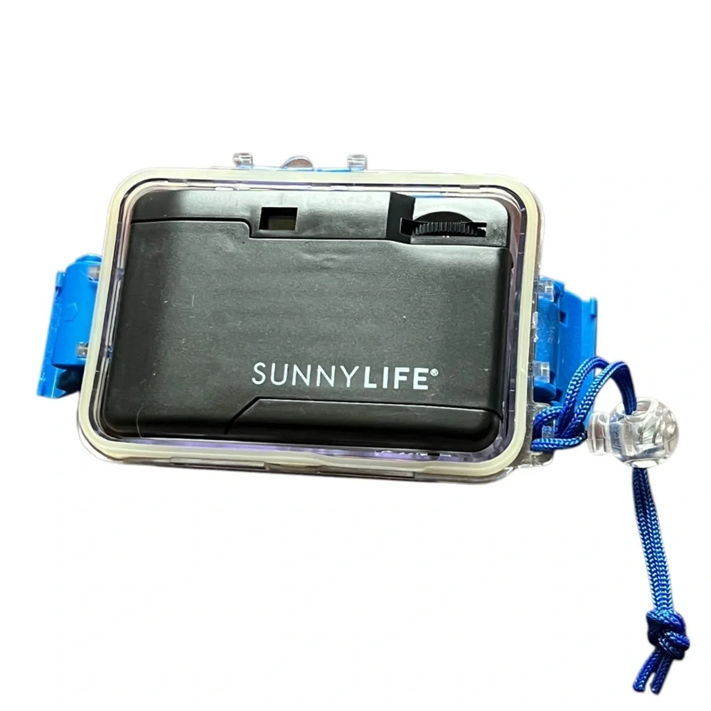 underwater camera - blue accents sunnylife brand - NWOT
